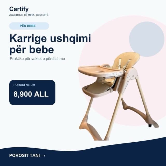 Postim Instagram · Cartify.al